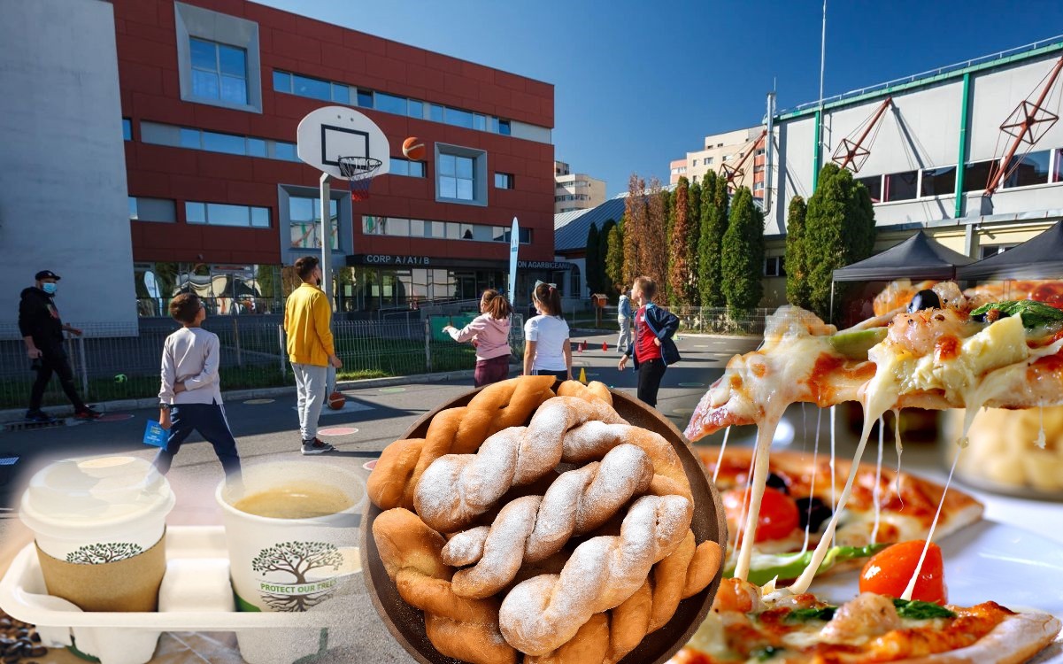 Fără pizza, gogoşi, sucuri şi cafea pe o rază de 500 m lângă şcoli