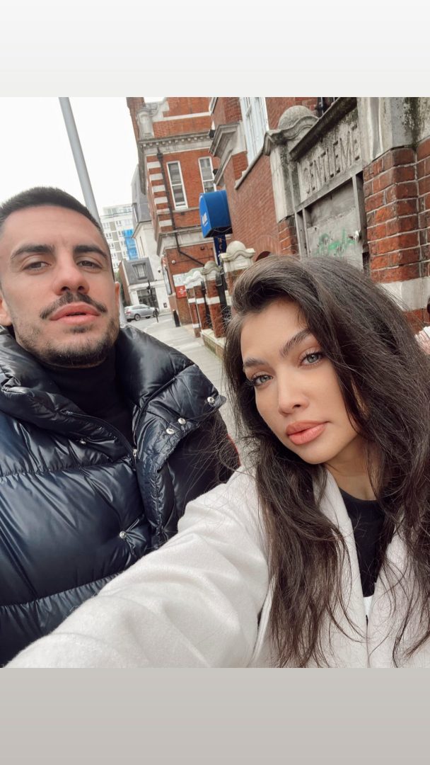 Andrei Burcă și iubita lui, Maria