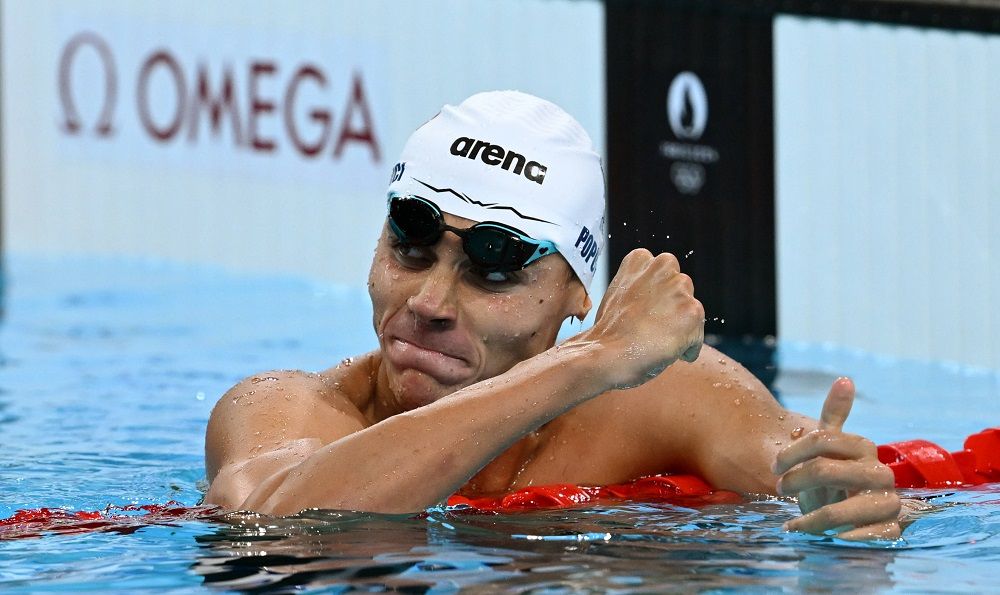 David Popovici, o nouă postare virală după aurul mondial la 200 m liber. „Apa nu minte!”