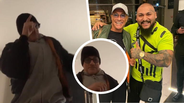 Jean-Claude Van Damme s-a filmat în timp ce dansa pe manele