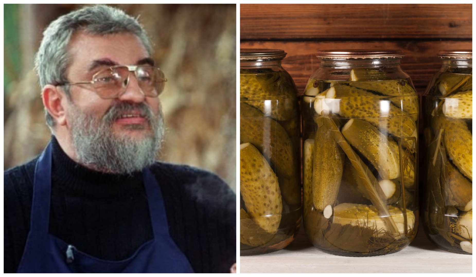 Secretul castraveţilor muraţi crocanţi de vară. Câtă sare se pune la un litru de apă şi ce alte ingrediente folosea Radu Anton Roman