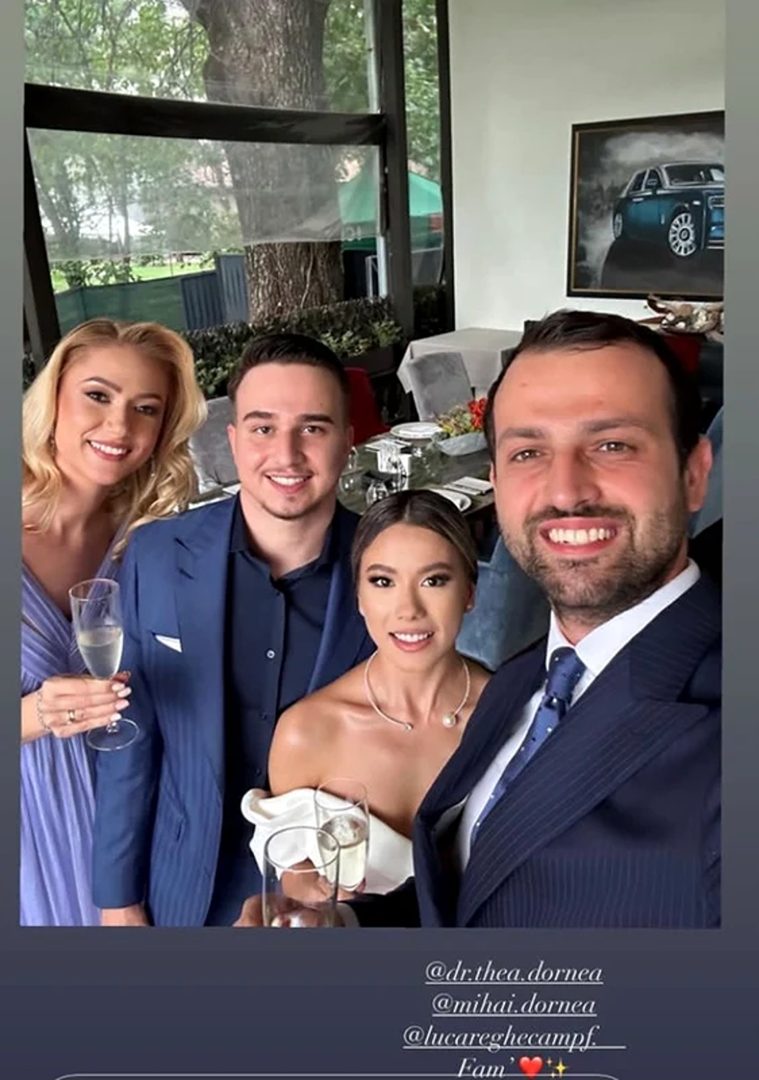 Luca Reghecampf și Asiana Peng s-au căsătorit