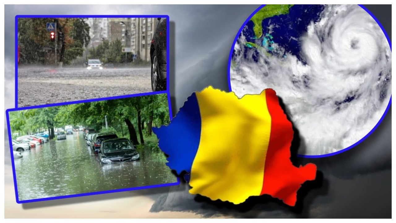 Alertă meteo, ANM anunţă că un ciclon atmosferic aduce averse şi vijelii. Harta zonelor afectate de intemperii