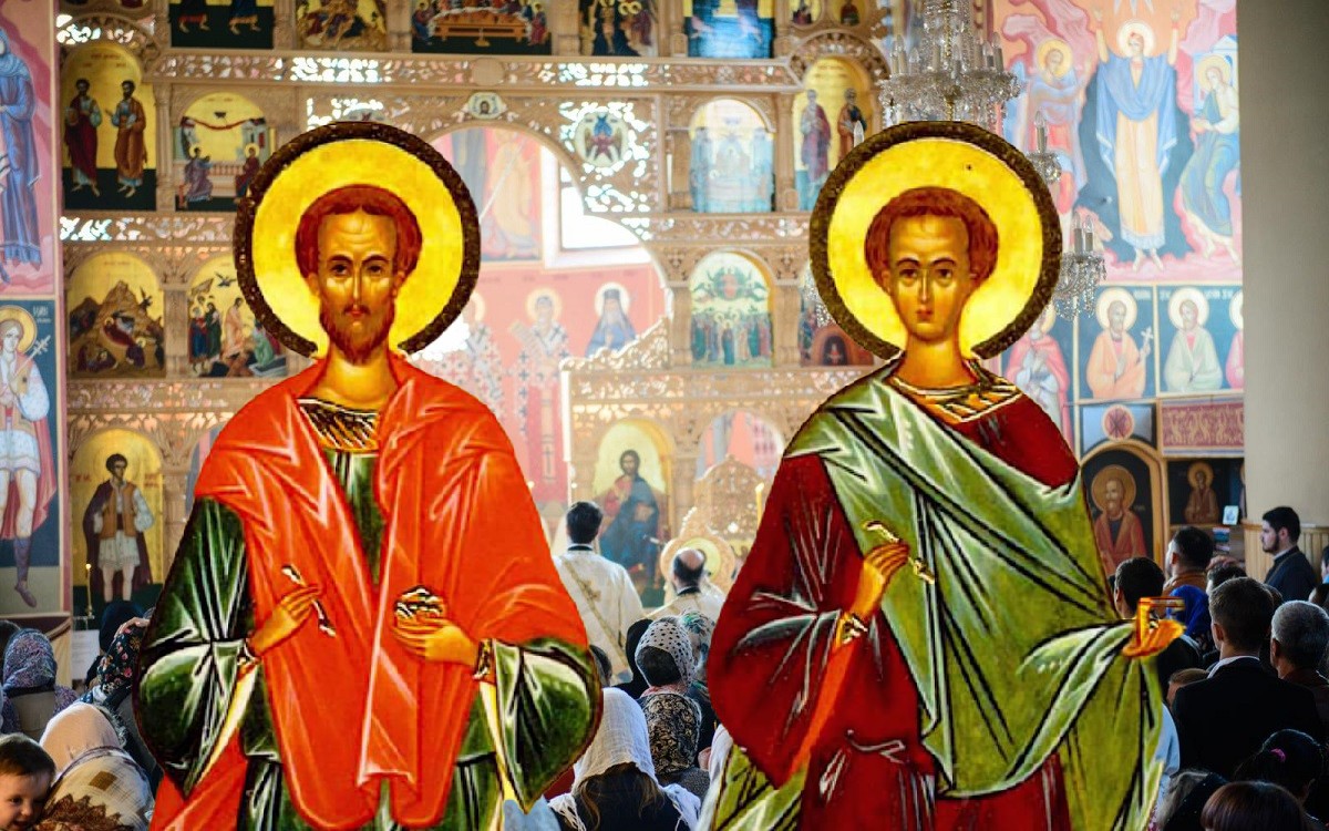 Calendar ortodox 1 noiembrie 2025. Mare sărbătoare: Sfinții Cosma și Damian, doctori fără arginţi. Rugăciune grabnic ajutătoare pentru vindecare de orice boală