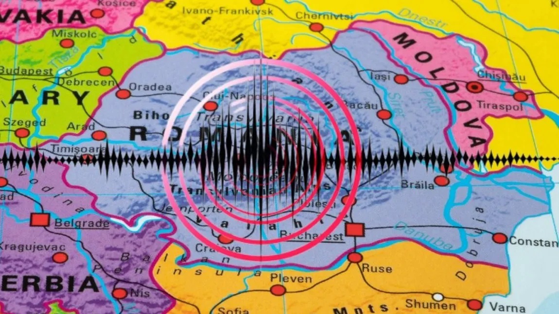 Cutremur în România, vineri dimineață. În ce orașe s-a simțit