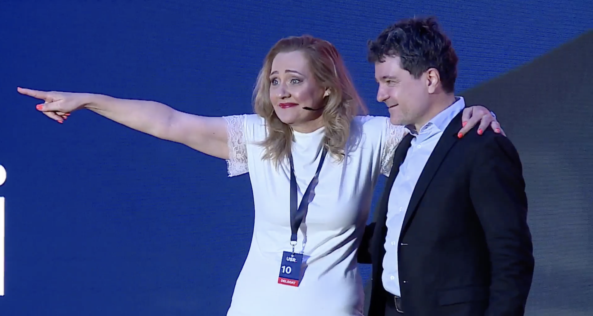 Elena Lasconi, Nicuşor Dan