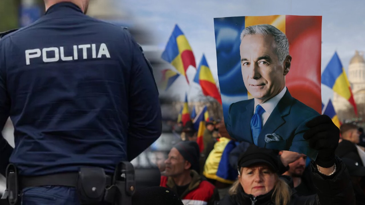 Scandal la IPJ Ilfov. Un „susţinător” recalcitrat al lui Călin Georgescu a fost săltat de jandarmi şi amendat
