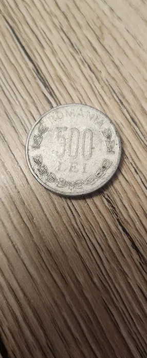 Monedă de 500 lei