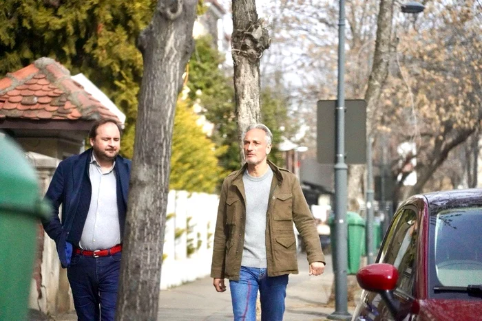 Ion Arin Alexandru (stânga), partener de afaceri al lui Matei Păun (dreapta). Ion Arin este co-proprietar al uneia dintre cele mai mari rețele de publicitate prin panotaj stradal din țară (Sursă foto: Click!)