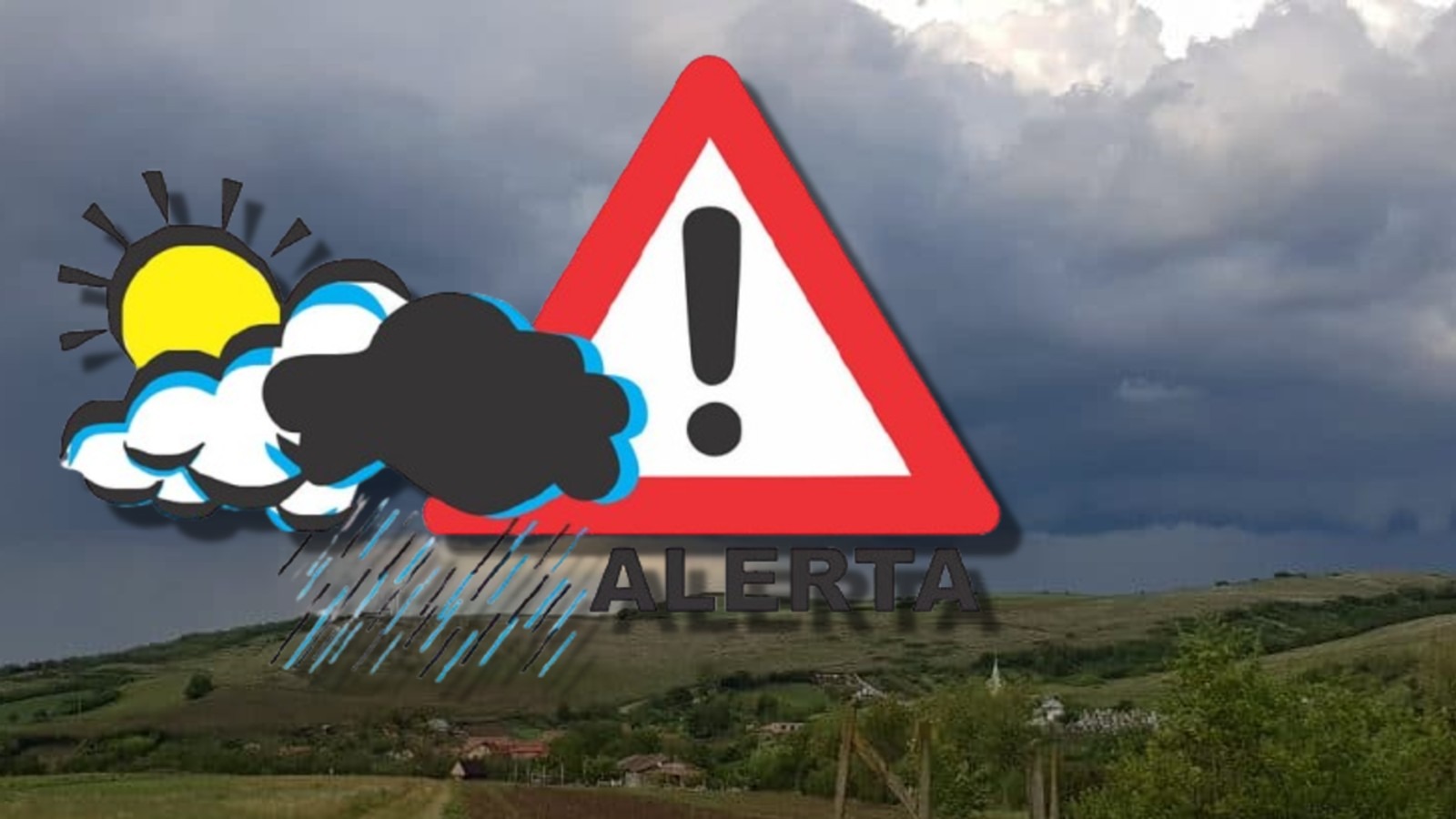 ANM, alerte pe bandă rulantă de vreme rea. Ploi torențiale și vijelii în numeroase județe