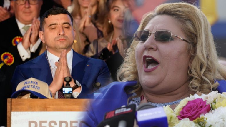 Diana Șoșoacă șterge pe jos cu George Simion