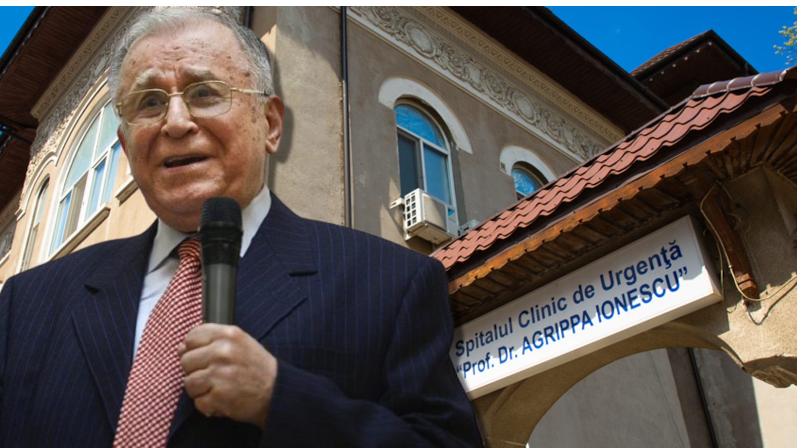 Fake news legat de Ion Iliescu. Spitalul „Agrippa Ionescu”, avertisment de ultimă oră