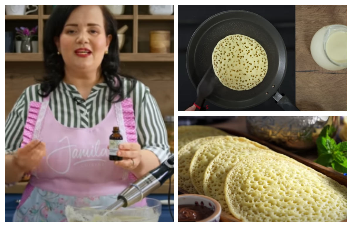 Clătite marocane cu 1000 de găuri, rețeta pe care Jamila a ”furat-o”de la soacra ei: ”Sunt super pufoase și gustoase”
