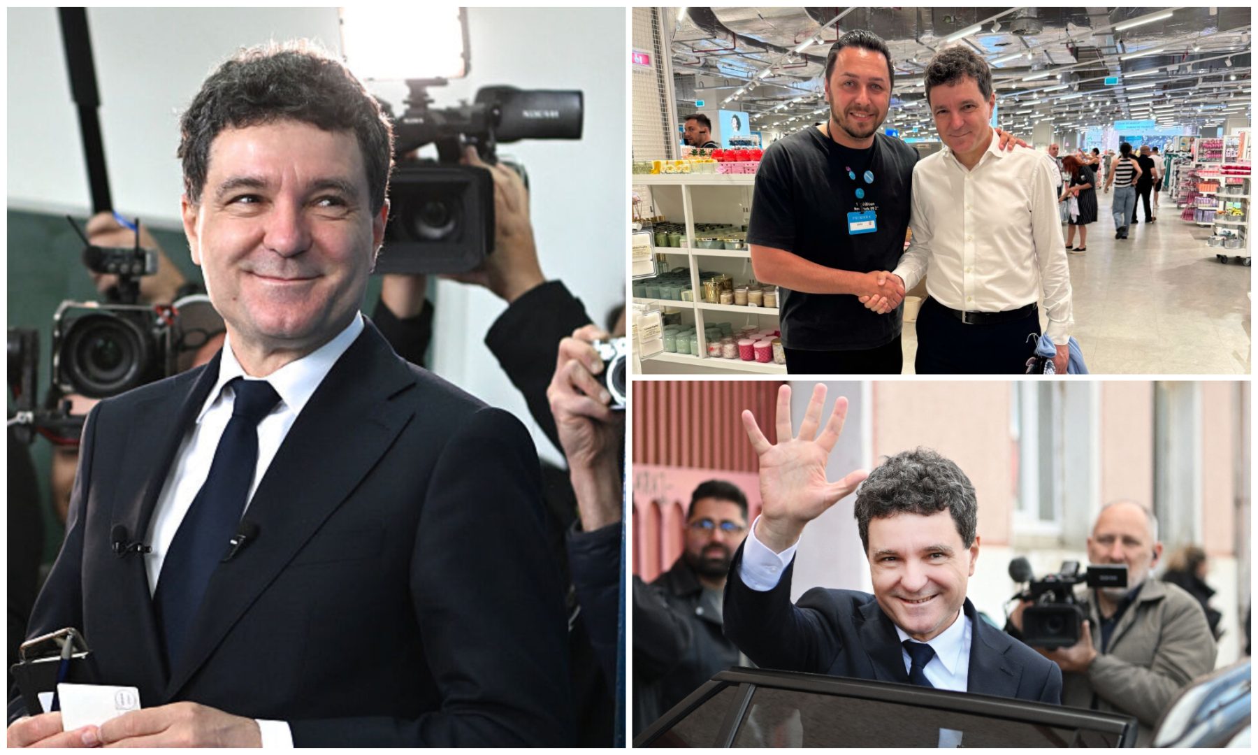 Nicușor Dan cumpără haine copiilor de la Primark. Imaginile au devenit virale pe Internet: „Fără opulență, fără lux demonstrativ, fără branduri”