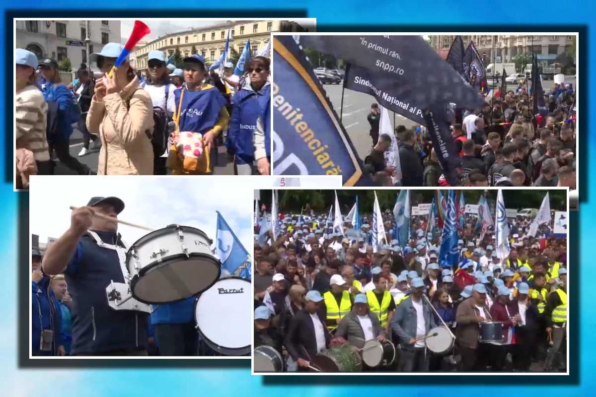 Protest de amploare la Cotroceni în decembrie. Cele patru mari confederaţii sindicale îi cer lui Nicuşor dan medierea