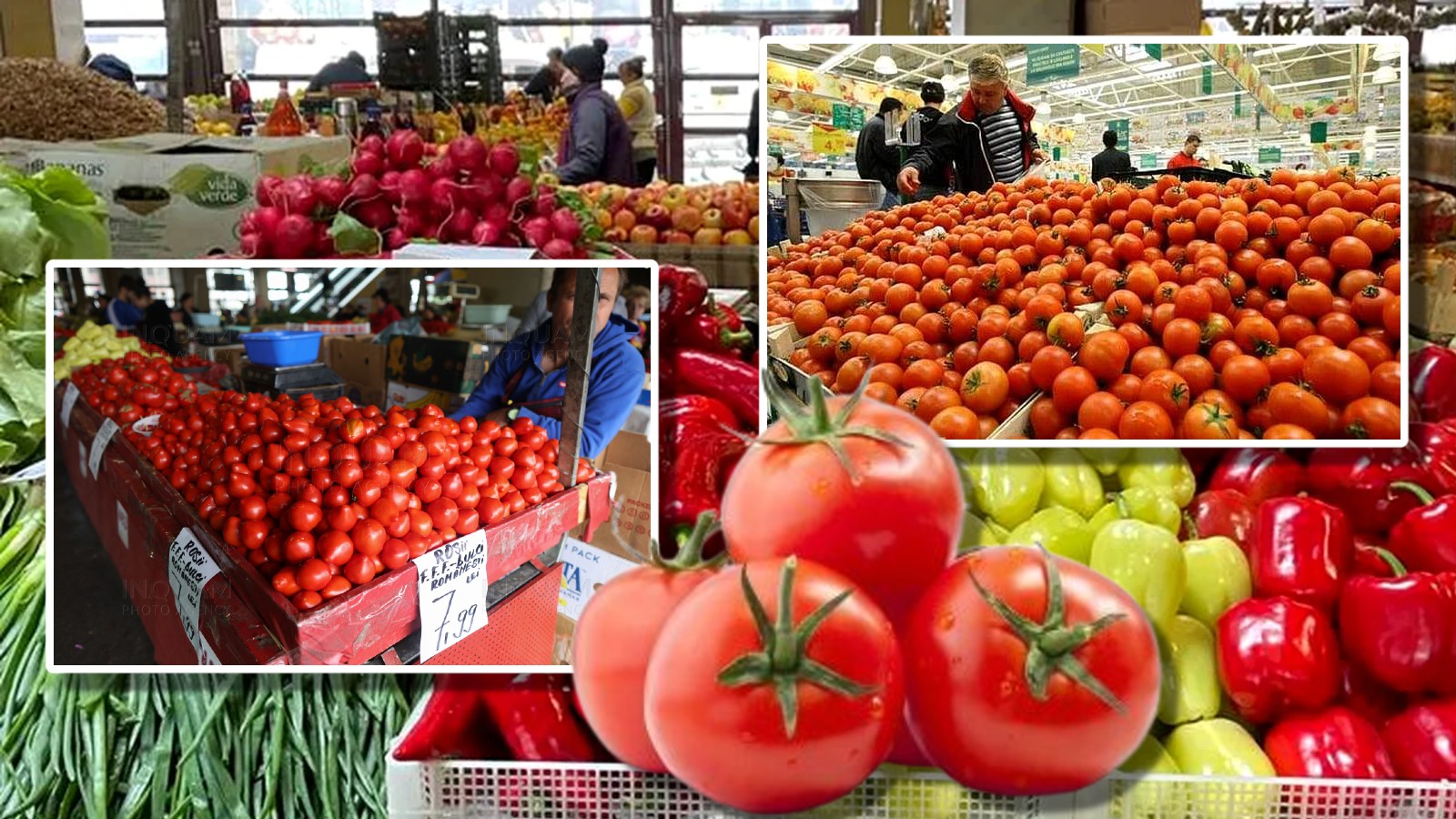 Mai scump mult ca la Obor! La ce preţ „german” se vând roşiile româneşti în cel mai mare lanţ de supermarketuri din România
