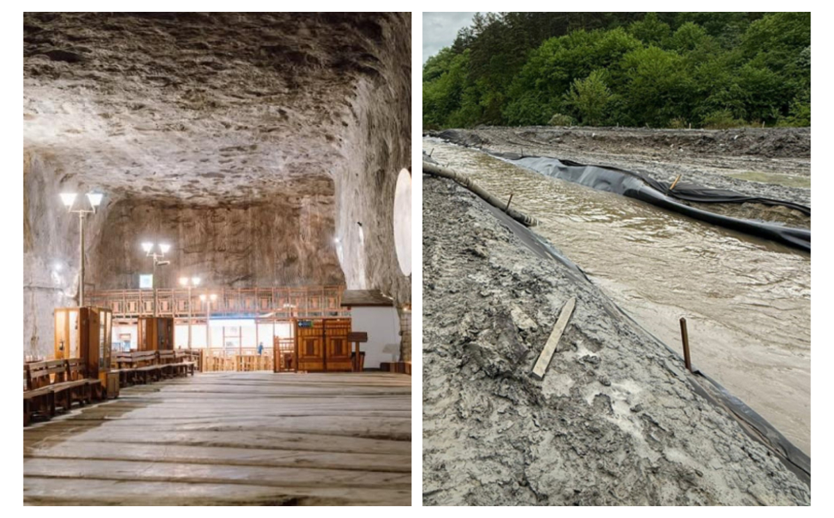 Ajutoare de 9.000 lei de la stat pentru angajații rămași fără locuri de muncă după inundațiile de la Salina Praid