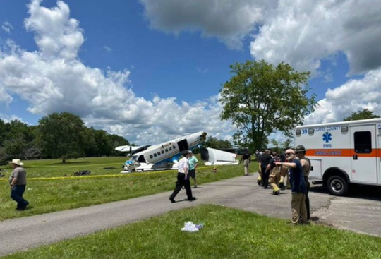 Avion prăbuşit în SUA