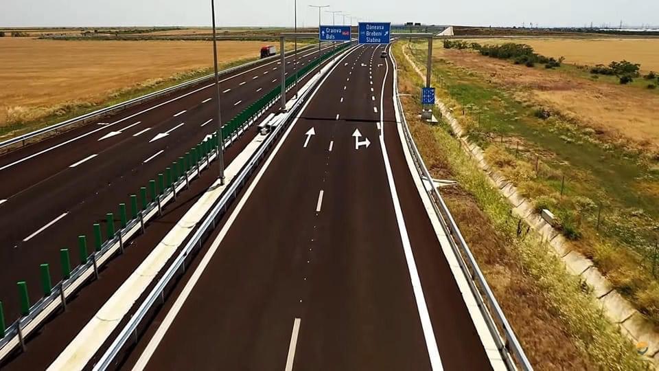 VIDEO S-a deschis circulația pe Drumul Expres Craiova-Pitești. Șoferii vor putea circula neîntrerupt în regim de autostradă de la Craiova la Constanța pe aproape 470 de kilometri