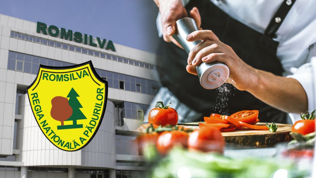 Cineva a gătit PUTERNIC aici! Bucătarul-șef de la Romsilva primea un spor de bucătărie PIPERAT – 100% din salariul de bază