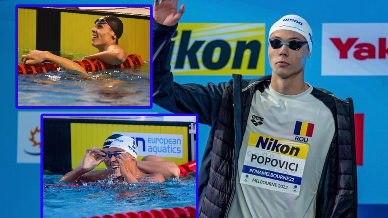 David Popovici, primele declarații după ce a obținut medalia de aur la proba de 100m liber de la Singapore: „De obicei câștigă cel care se poate detașa de ceilalți”