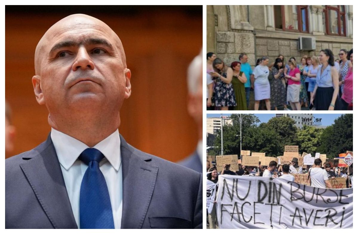 Sindicatele acuză Guvernul şi anunţă noi proteste, Ilie Bolojan merge înainte: Luni îşi va asuma răspunderea pe măsurile de austeritat