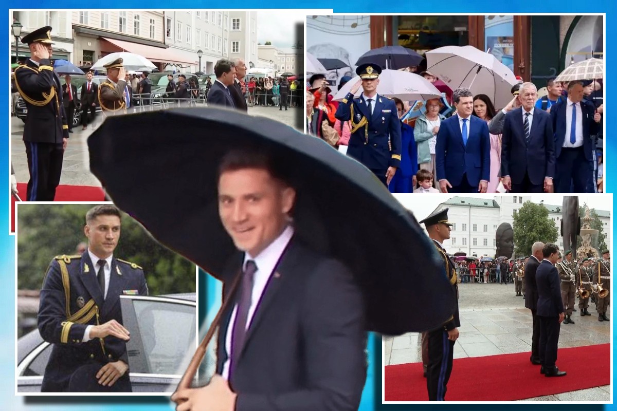 SPP-istul Ionuț, apariție de senzație alături de președintele Nicușor Dan în Austria. Chipeșul ofițer prezidențial a acaparat toate privirile