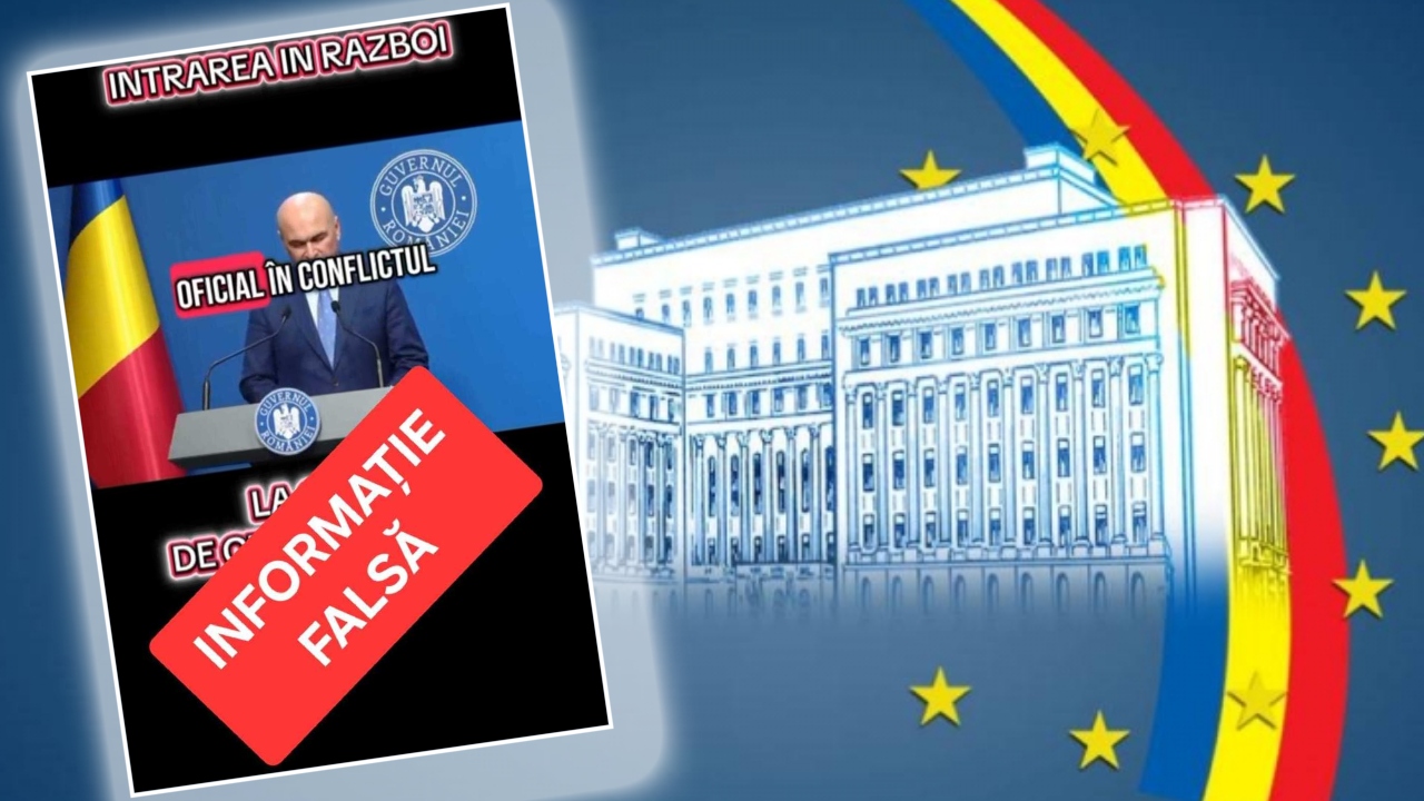 Ministerul de Interne, semnal de alarmă asupra unor clipuri false care circulă în mediul online. Videoclipurile anunță intrarea României în război
