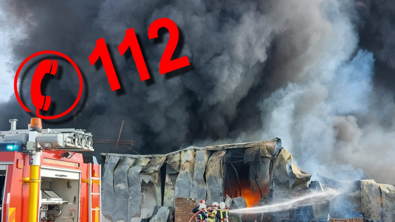 Močan požar prizadel več domov v Ilfovu, izdano opozorilo RO-Alert