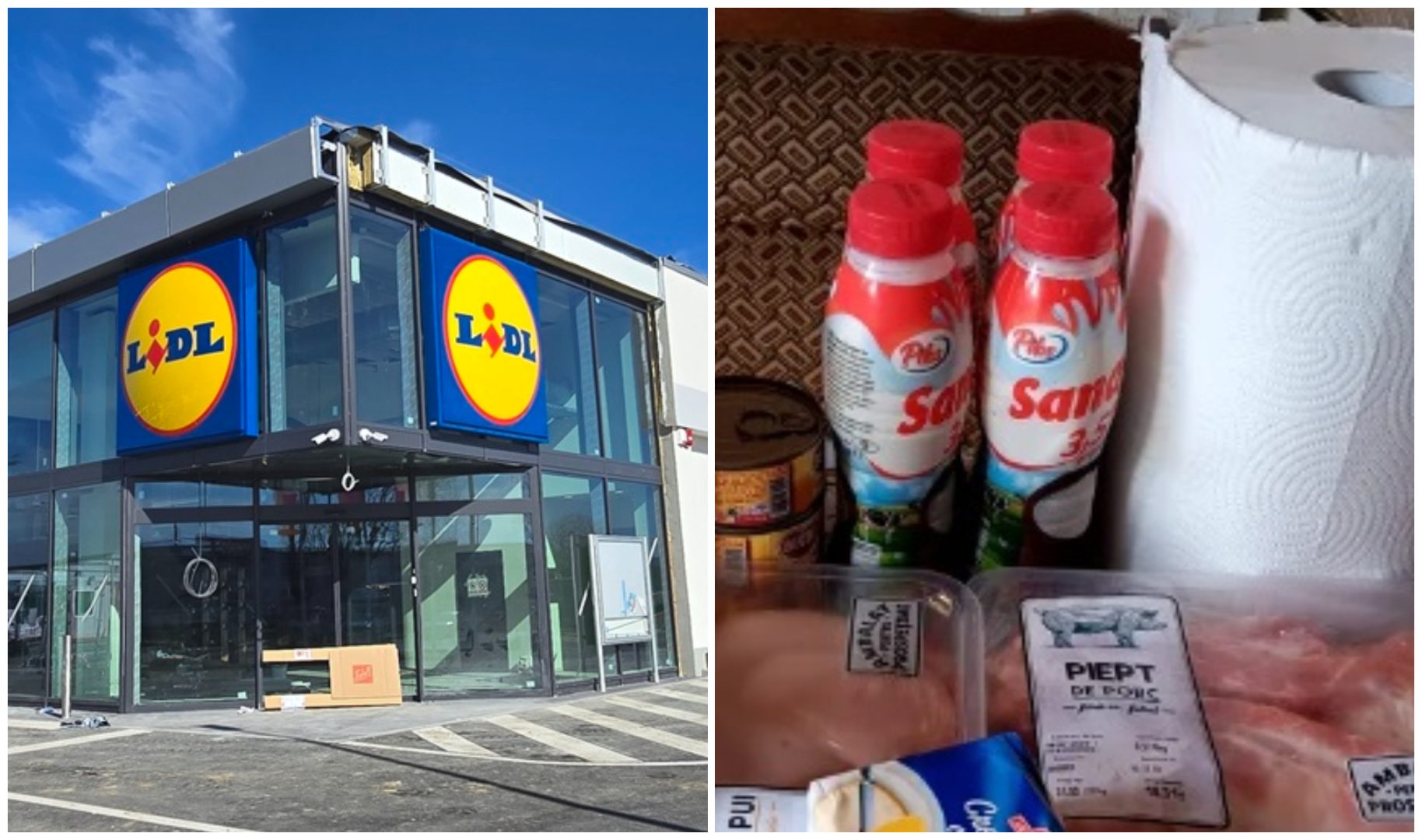 O româncă, dezamăgită de coșul de cumpărături de la Lidl. Ce produse a cumpărat de 130 de lei