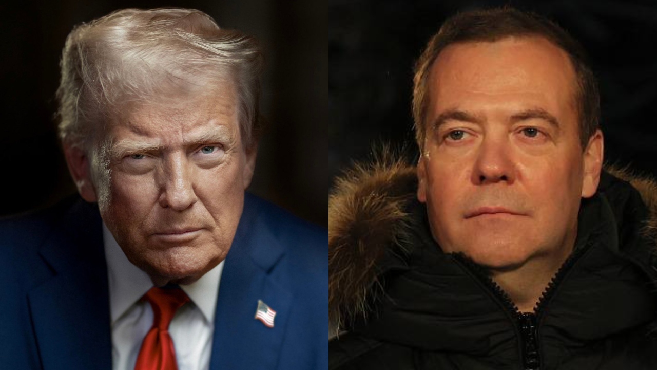 Donald Trump îl umilește pe fostul președinte rus Dmitri Medvedev, care a amenințat SUA cu războiul: „Fostul președinte ratat al Rusiei să fie atent la ce vorbește”. Trompeta lui Putin îi trimitea pe români „la dracu” cu un an în urmă