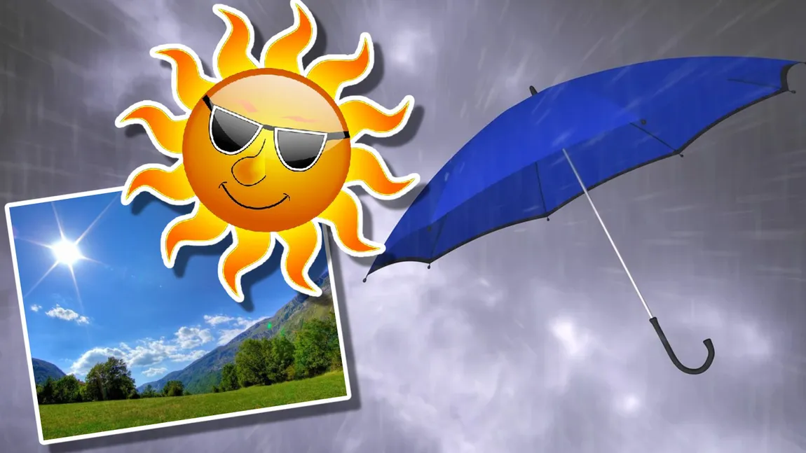 Vreme la extreme! ANM a emis mai multe coduri galbene și portocalii pentru caniculă, ploi torențiale, vijelii și vânt puternic