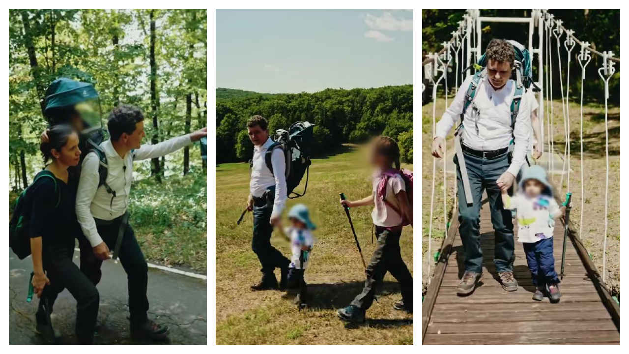 Romunski predsednik Nicușor Dan preživel dan v naravi s svojo družino