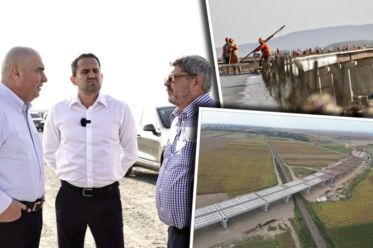 Bolojan, vizită pe șantierul Autostrăzii Moldova (A7) și întâlnire cu Umbrărescu: Sunt şanse reale ca anul acesta să deschidem circulaţia cel puţin până la Adjud