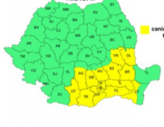 caniculă și disconfort termic
