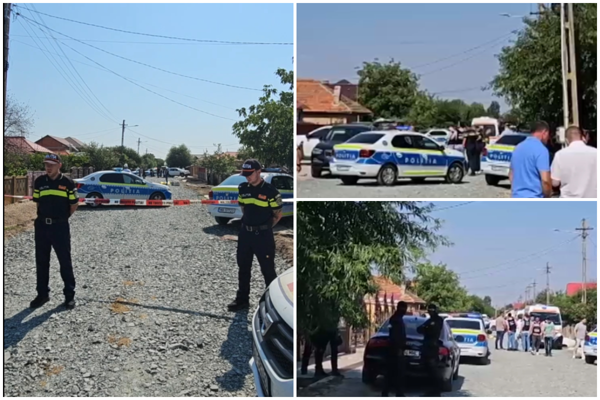 Crimă șocantă în Teleorman! O mamă și fiul ei, uciși de un recidivist. Un alt băiat al femeii a ajuns în stare gravă la spital