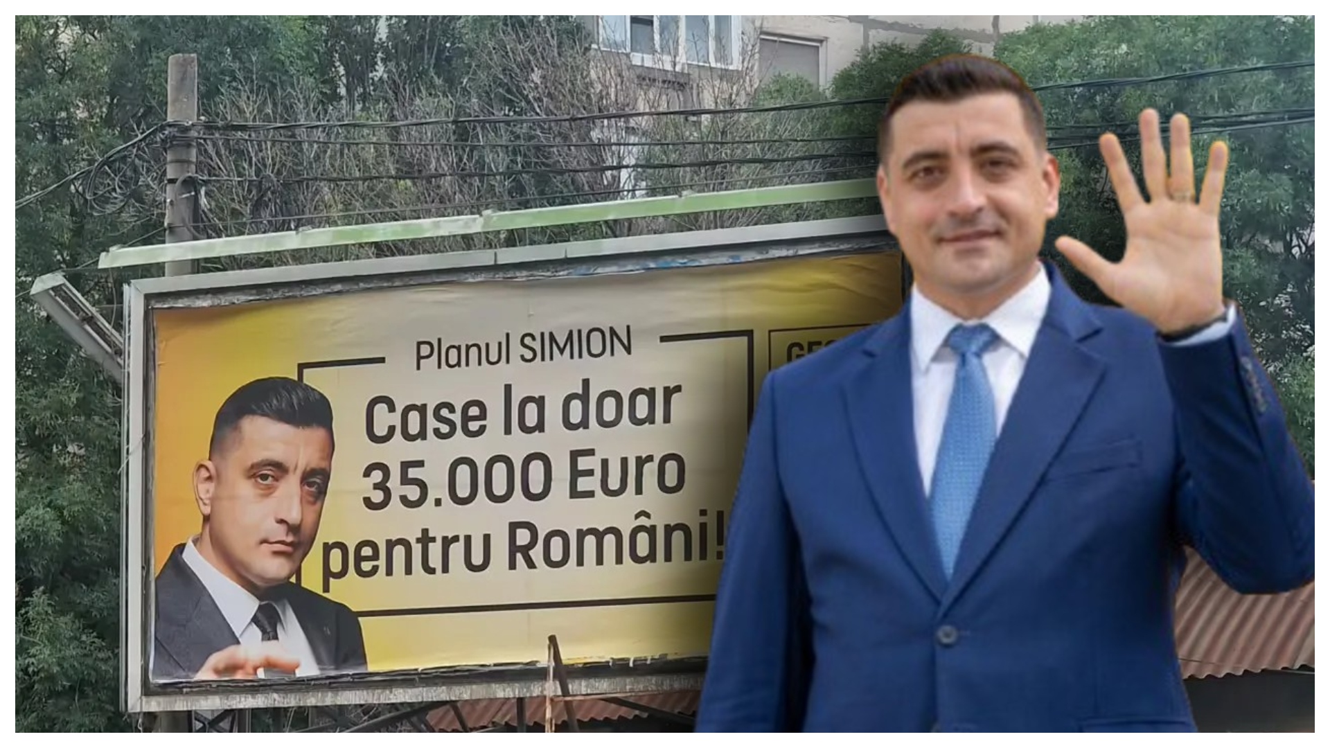 George Simion nu renunţă definitiv la casele de 35.000 de euro. „La ANL se construiesc case cu 28.000 de euro!”