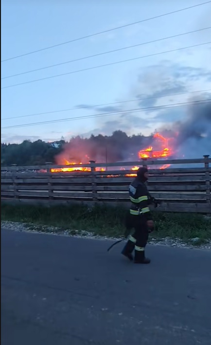Incendiu Râșnov