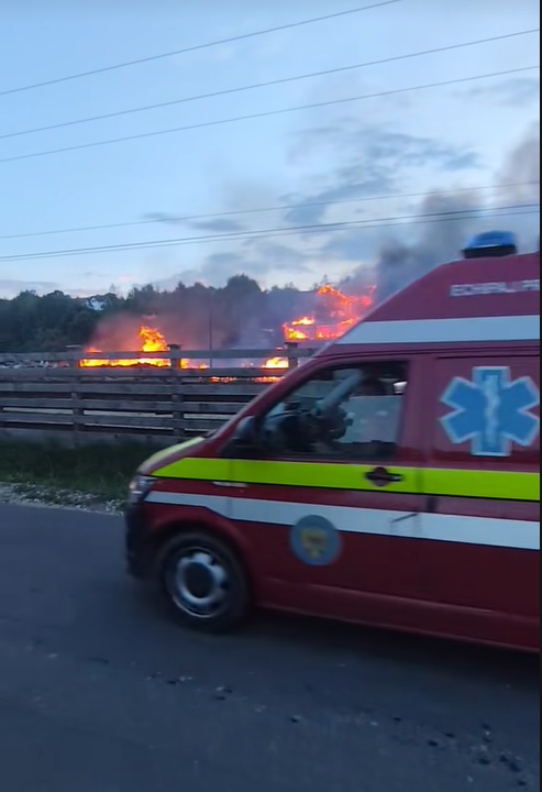 Incendiu Râșnov