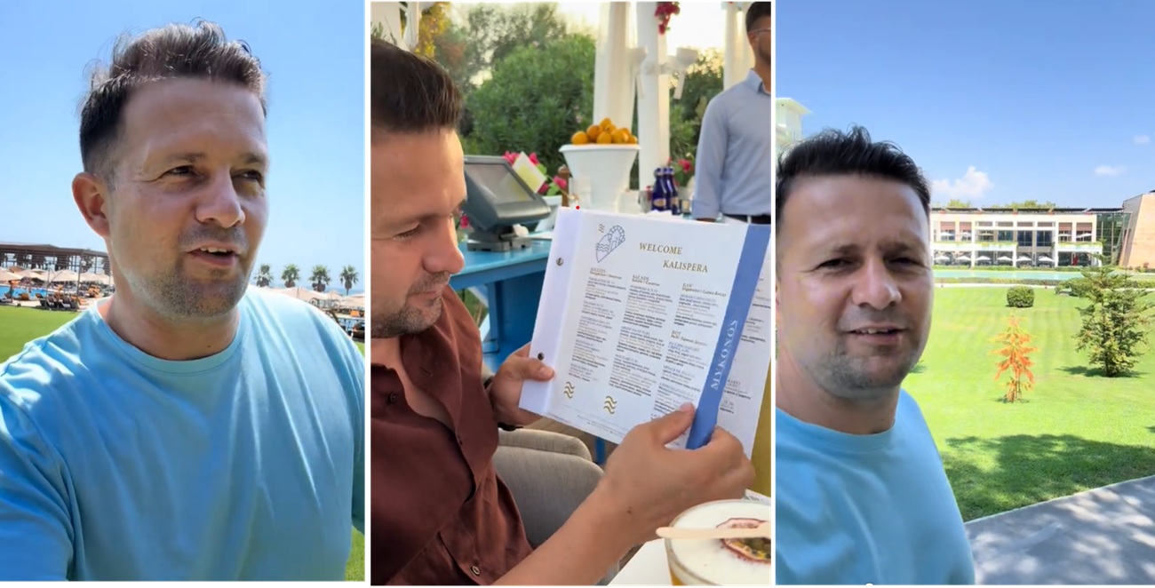 Magicianul Robert Tudor, speriat de prețurile uriașe de la un resort din Turcia: „Am luat Ultra All Inclusive și am cheltuit deja 2.000 de euro în 4 zile. Trebuie să plătim la restaurant, narghileaua, masajele!” VIDEO