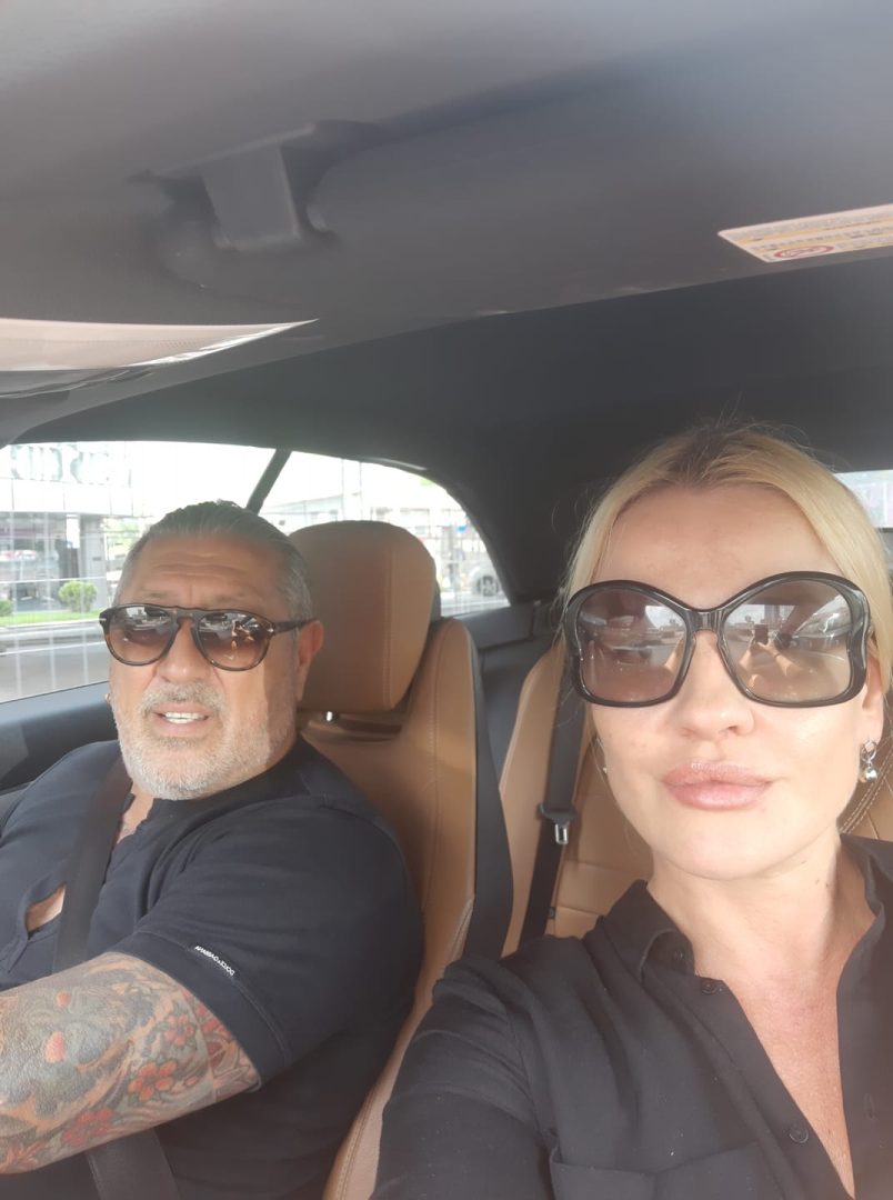 Serghei Mizil și fiica sa, Smaranda