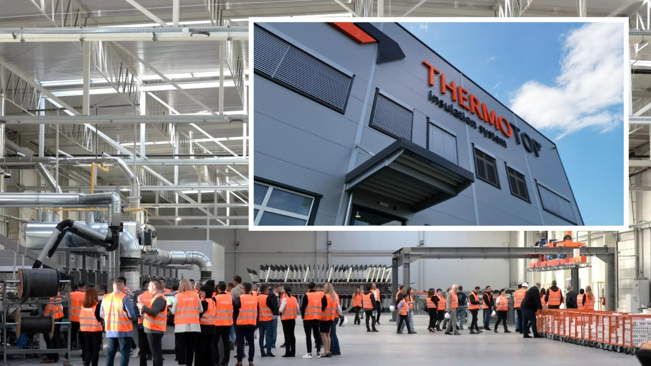 Într-un oraș din România s-a deschis prima fabrică de plăci termoizolante PIR din țară