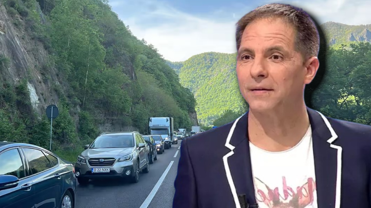 Dan Negru, dezamăgit de infrastructura din România! Mesajul postat de prezentator după ce a rămas blocat pe Valea Oltului