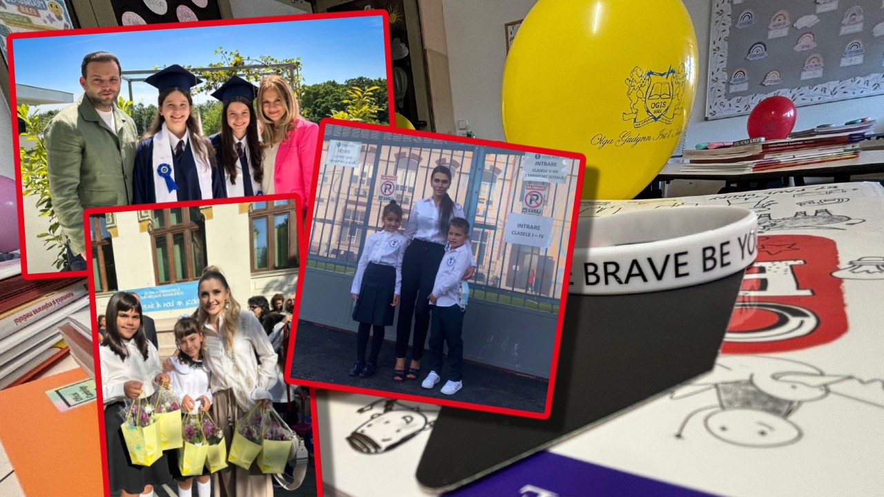 Cât costă școlile private la care Elena Băsescu, Alina Sorescu și Mihai Morar își duc copiii. Vedetele plătesc o mică avere