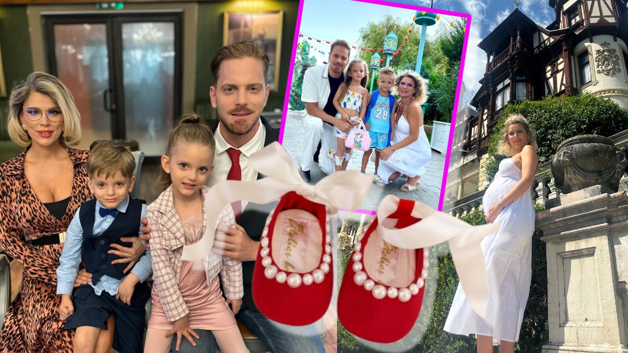 Alina Laufer a născut o fetiță. Vedeta și Ilan Laufer au ales un nume deosebit pentru mezina familiei