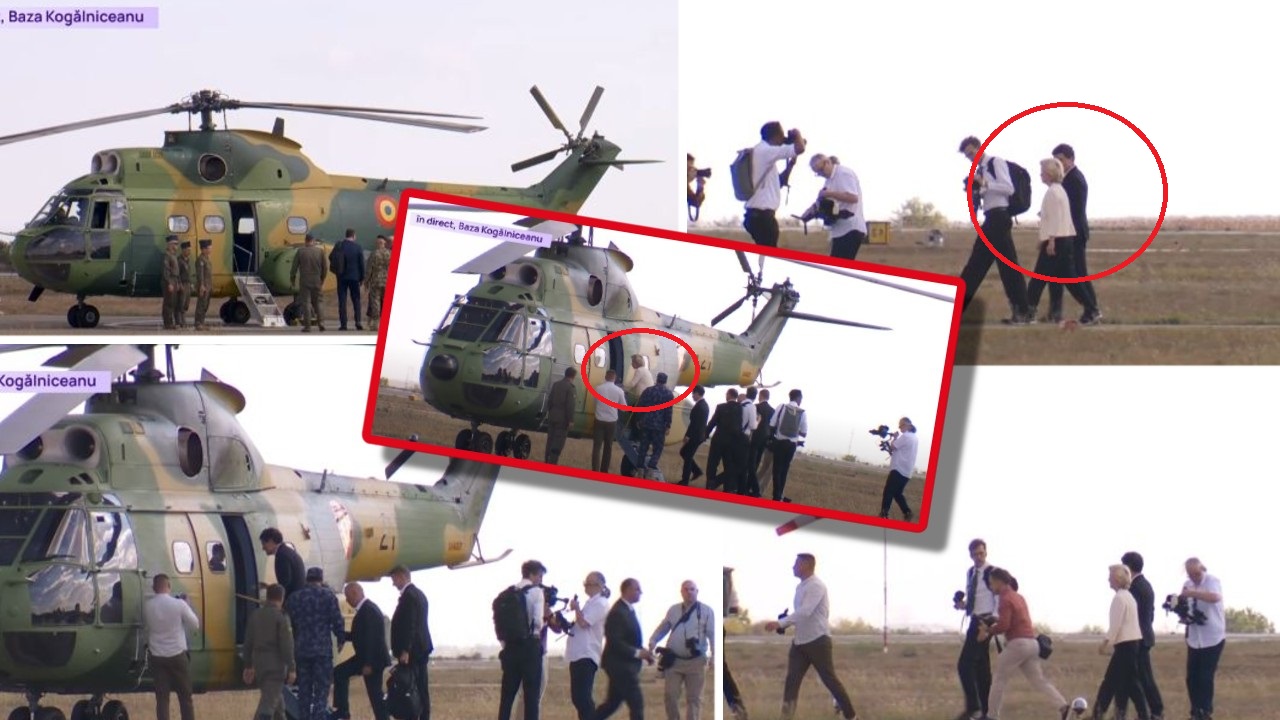 Ursula von der Leyden a ajuns în România. A așteptat-o Nicușor Dan, cei doi au plecat împreună la Constanța, cu un elicopter militar
