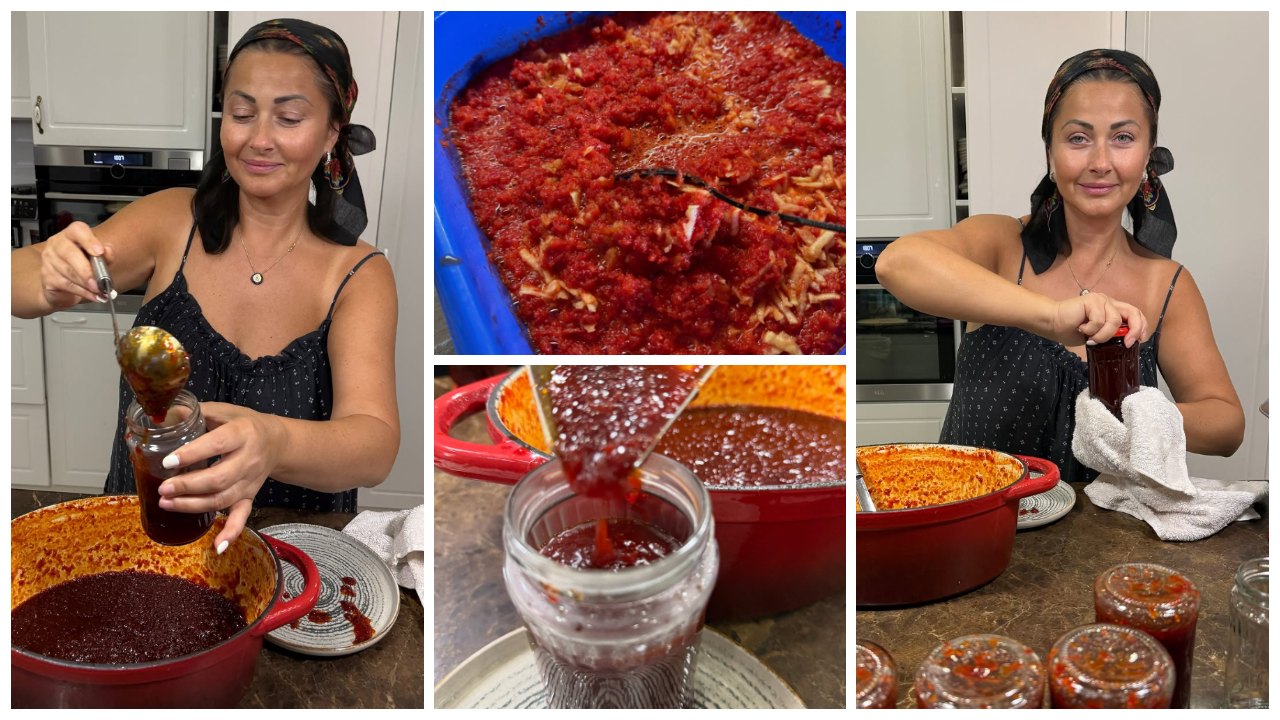 Gabriela Cristea a dezvăluit rețeta ei de dulceață de ardei iute: „Merge bine lângă carne”