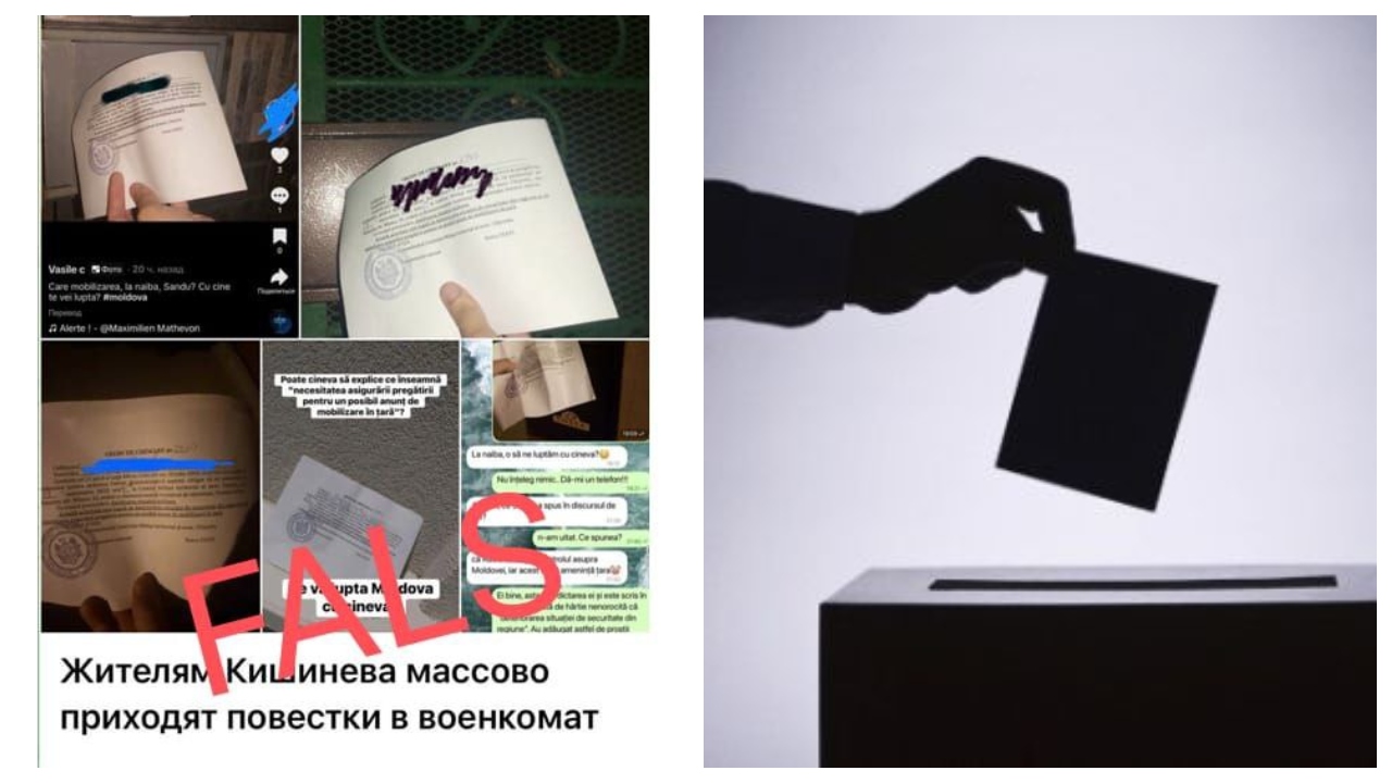 Pro-rușii joacă tare înaintea alegerilor cruciale din Republica Moldova. Citații false de chemare în armată adresate moldovenilor!