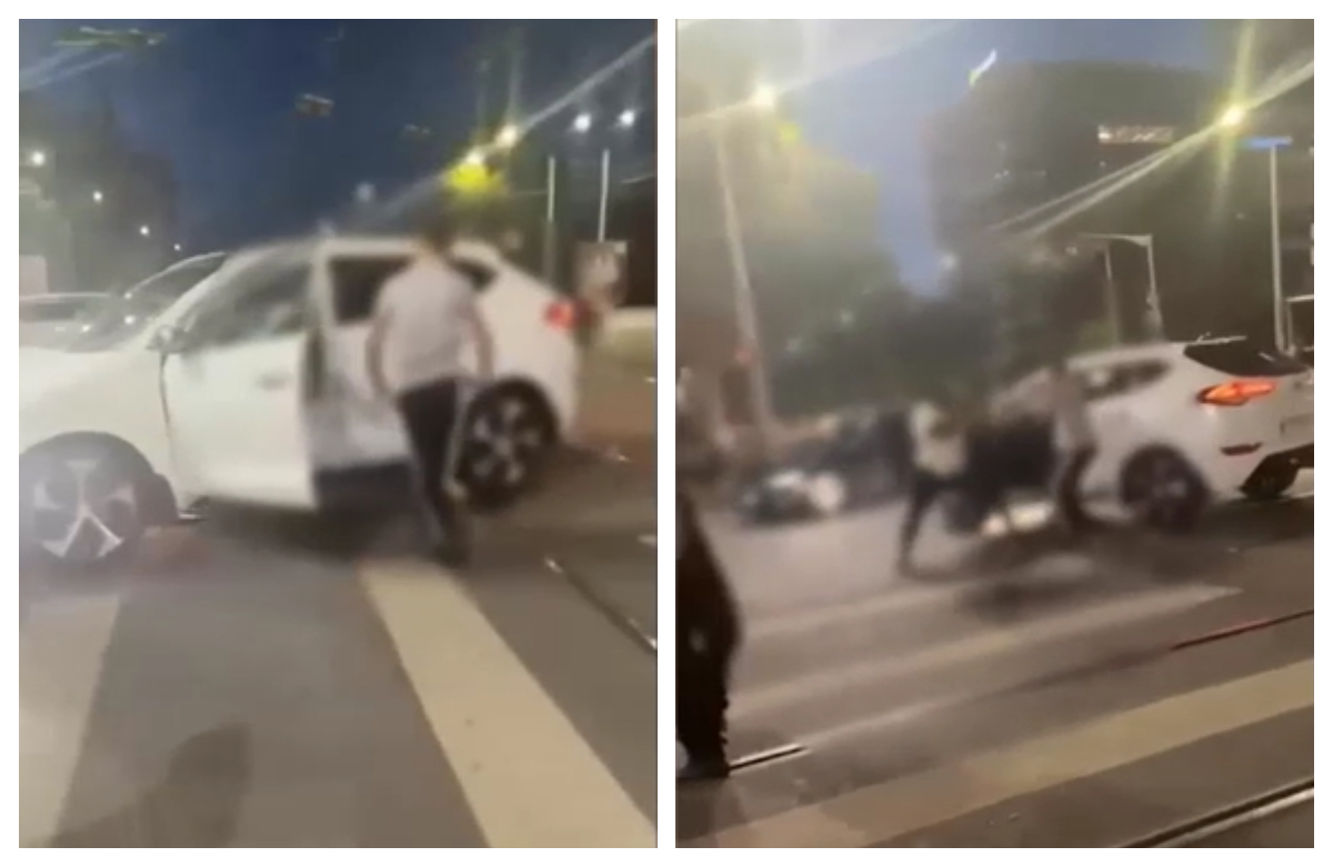 Șofer imigrant din Burundi, agresat în traficul din Capitală. Bărbatul a fost salvat de doi polițiști aflați în timpul liber