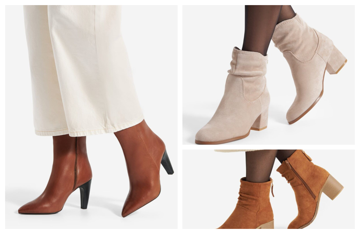 Stiletto, toc bloc sau toc mic? Alege înălţimea perfectă pentru botinele tale elegante